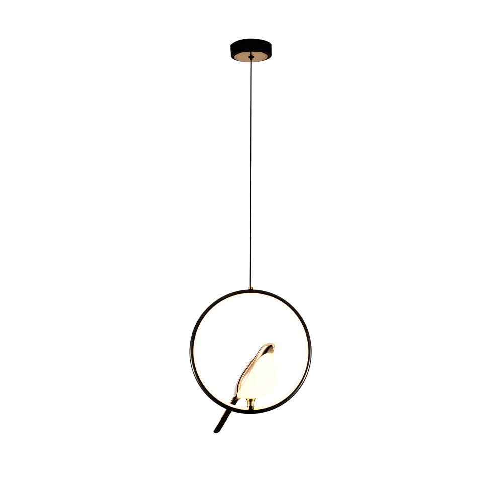 Modern Dimmable Pendant Light with Adjustable LED and Remote Control – Sleek Aluminum Design
