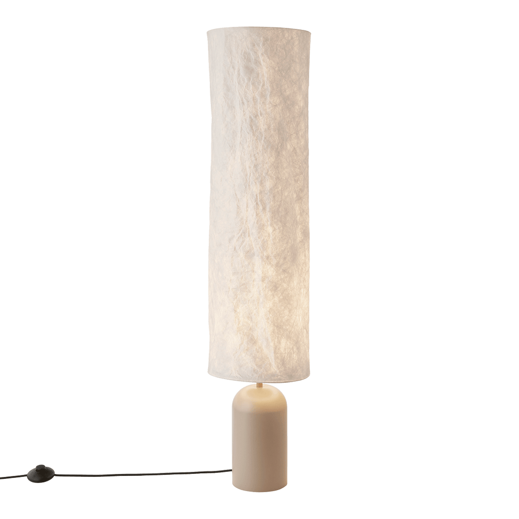 Modern Floor Lamp with Durable Tyvek Shade and Stylish Metal Base – Perfect Standing Lamp for Living Room and Cozy Reading Corners