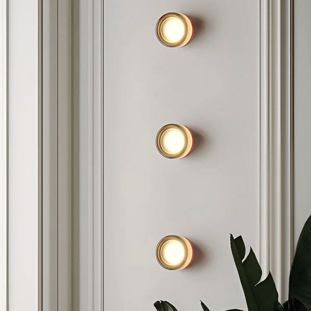 Modern LED Dimple Sconce Light – Stylish Wall Fixture for Home Ambiance