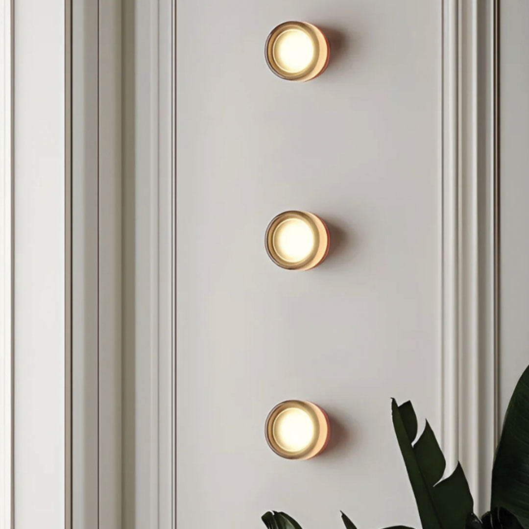 Modern LED Dimple Sconce Light – Stylish Wall Fixture for Home Ambiance