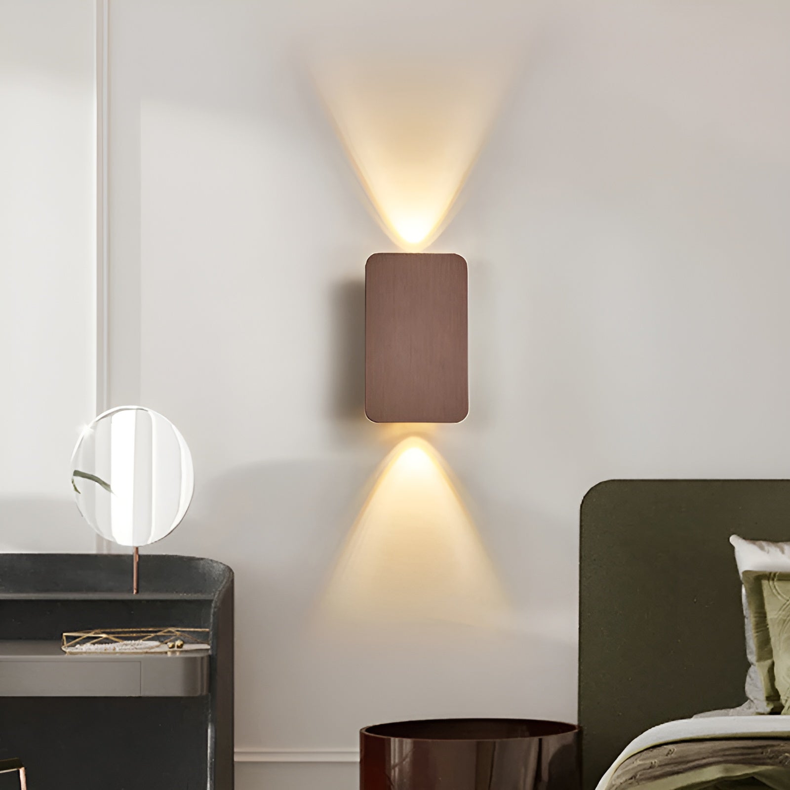 Modern Minimalist Rectangular LED Wall Lamp – Energy-Efficient Lighting for Contemporary Interiors