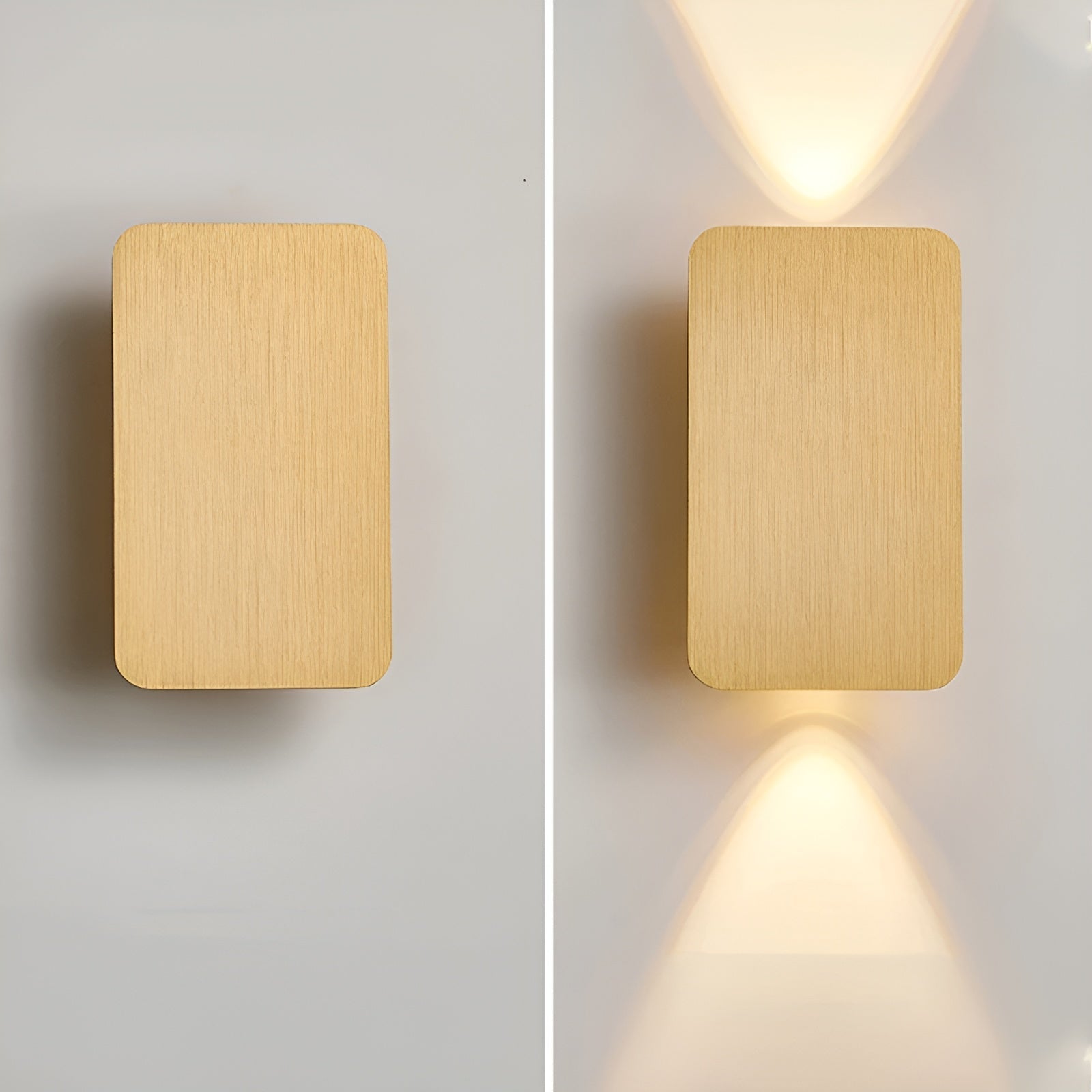 Modern Minimalist Rectangular LED Wall Lamp – Energy-Efficient Lighting for Contemporary Interiors