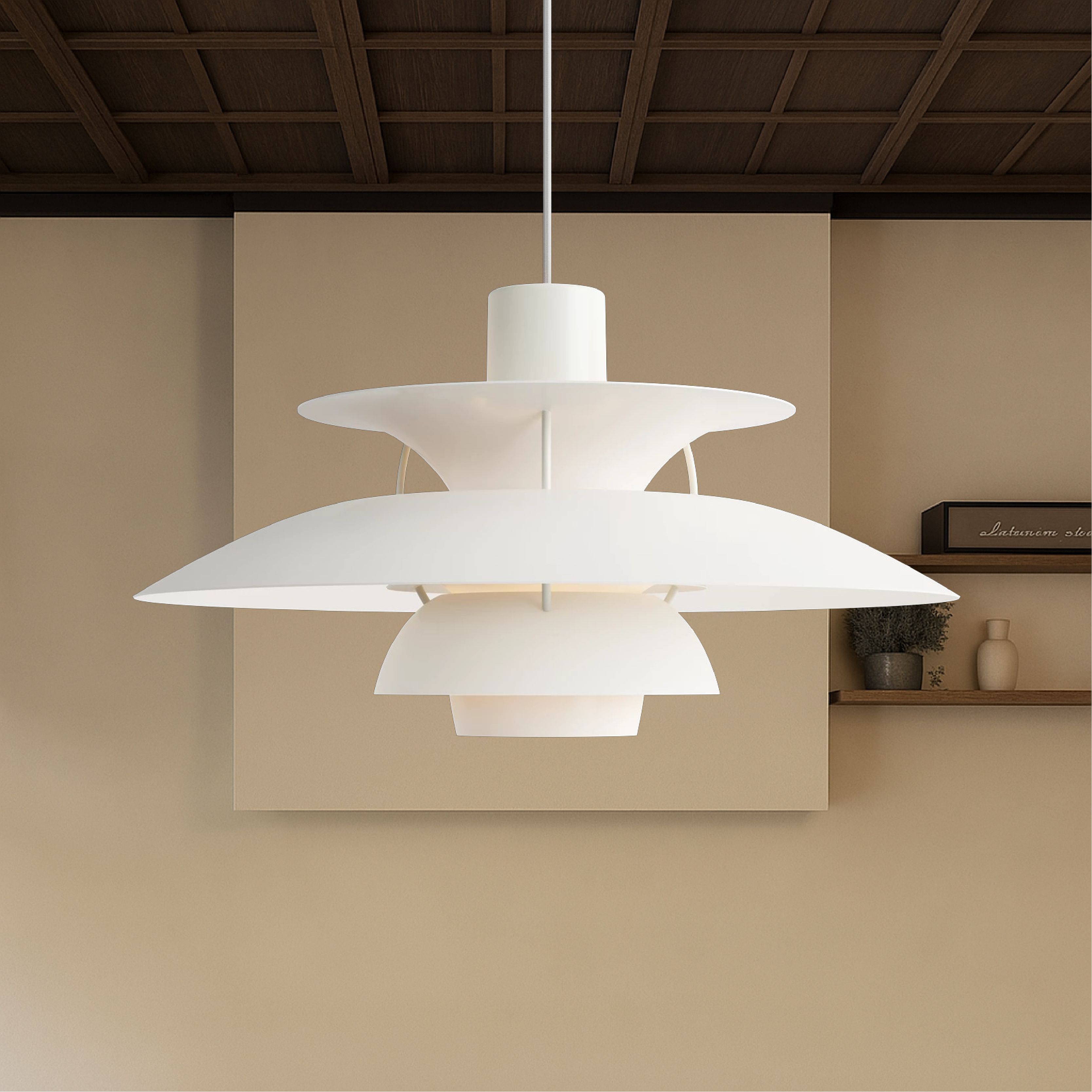 Elegant Aluminum Pendant Lamp