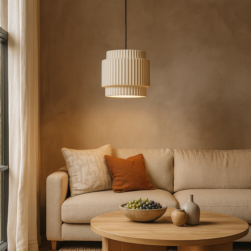 Contemporary Ceramic Pendant for Home