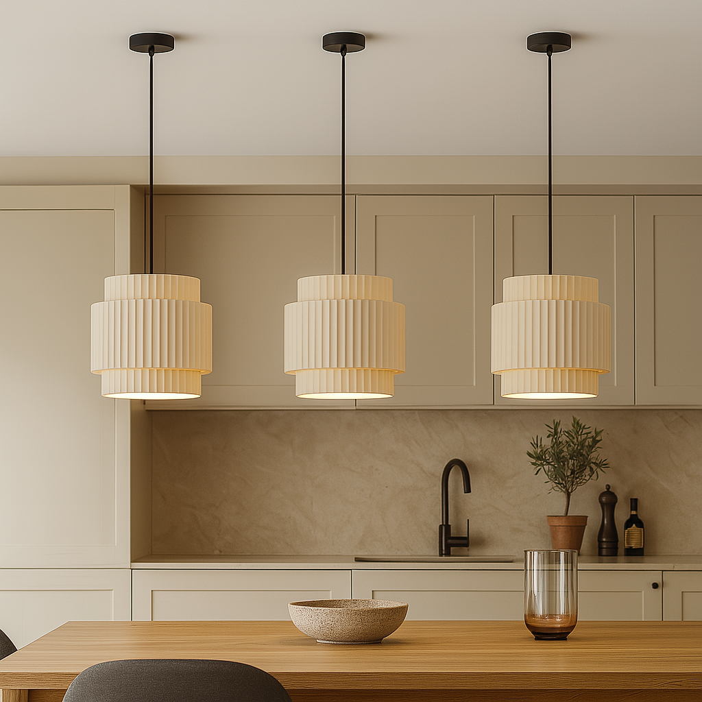 Contemporary Ceramic Pendant for Home