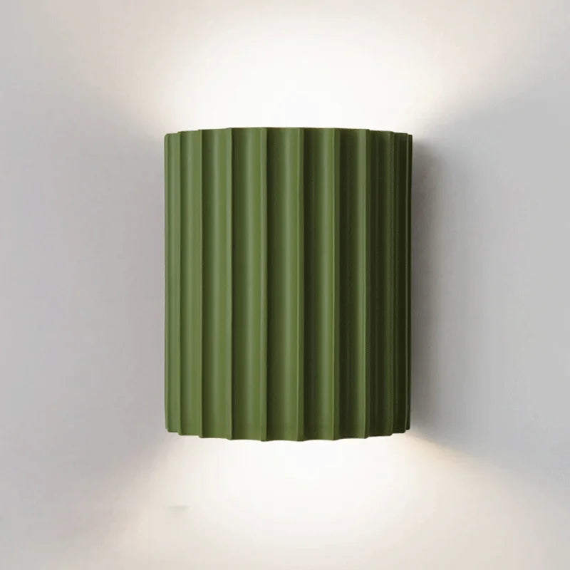 Modern Resin Wall Lamp with LED Lighting – Minimalist Design for Elegant Interiors