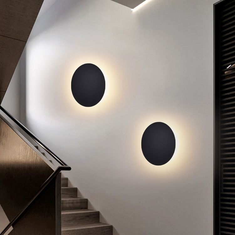 Modern Round LED Wall Lamp – Energy-Efficient Decorative Lighting for Contemporary Interiors