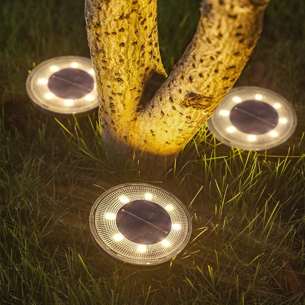 Modern Solar Garden Lamps – Eco-Friendly LED Lights with Weatherproof Design