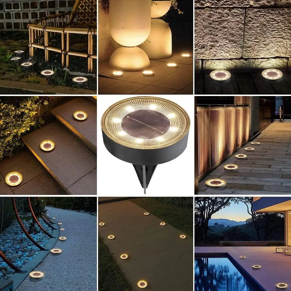 Modern Solar Garden Lamps – Eco-Friendly LED Lights with Weatherproof Design