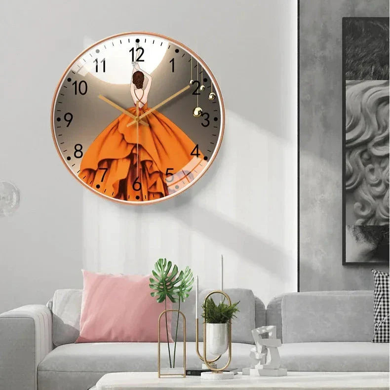 Modern Wall Clock with Chic Design and Accurate Timekeeping – 30 cm Diameter