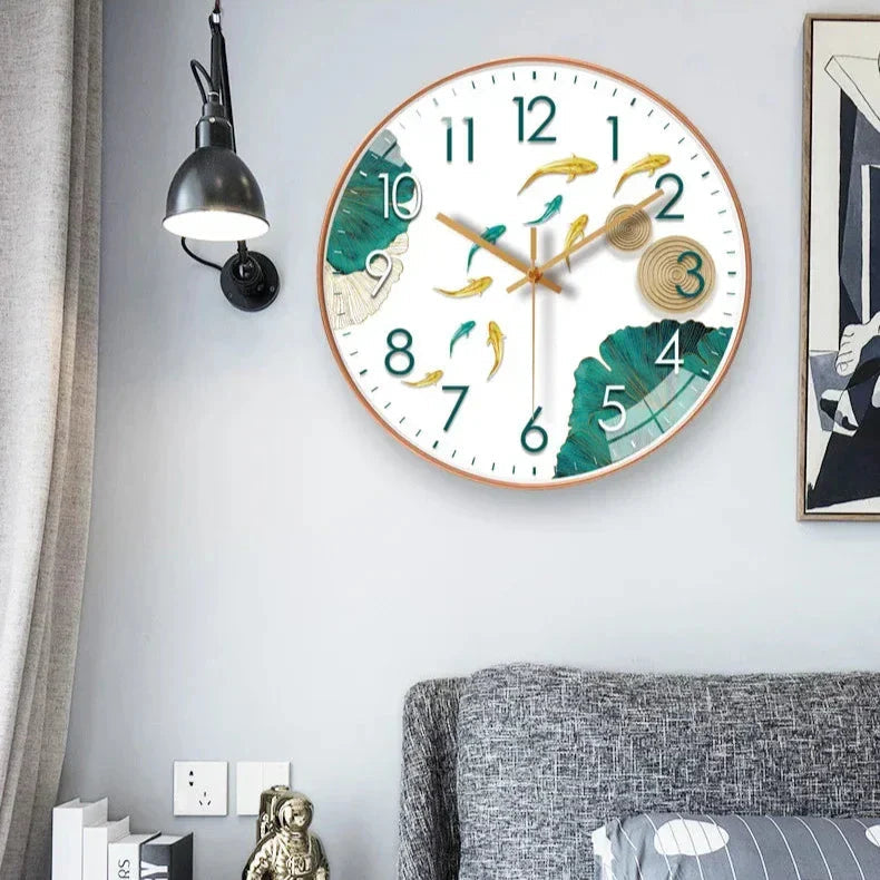 Modern Wall Clock with Chic Design and Accurate Timekeeping – 30 cm Diameter