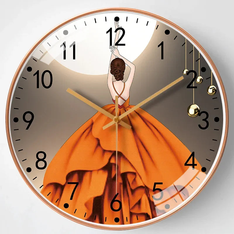Modern Wall Clock with Chic Design and Accurate Timekeeping – 30 cm Diameter