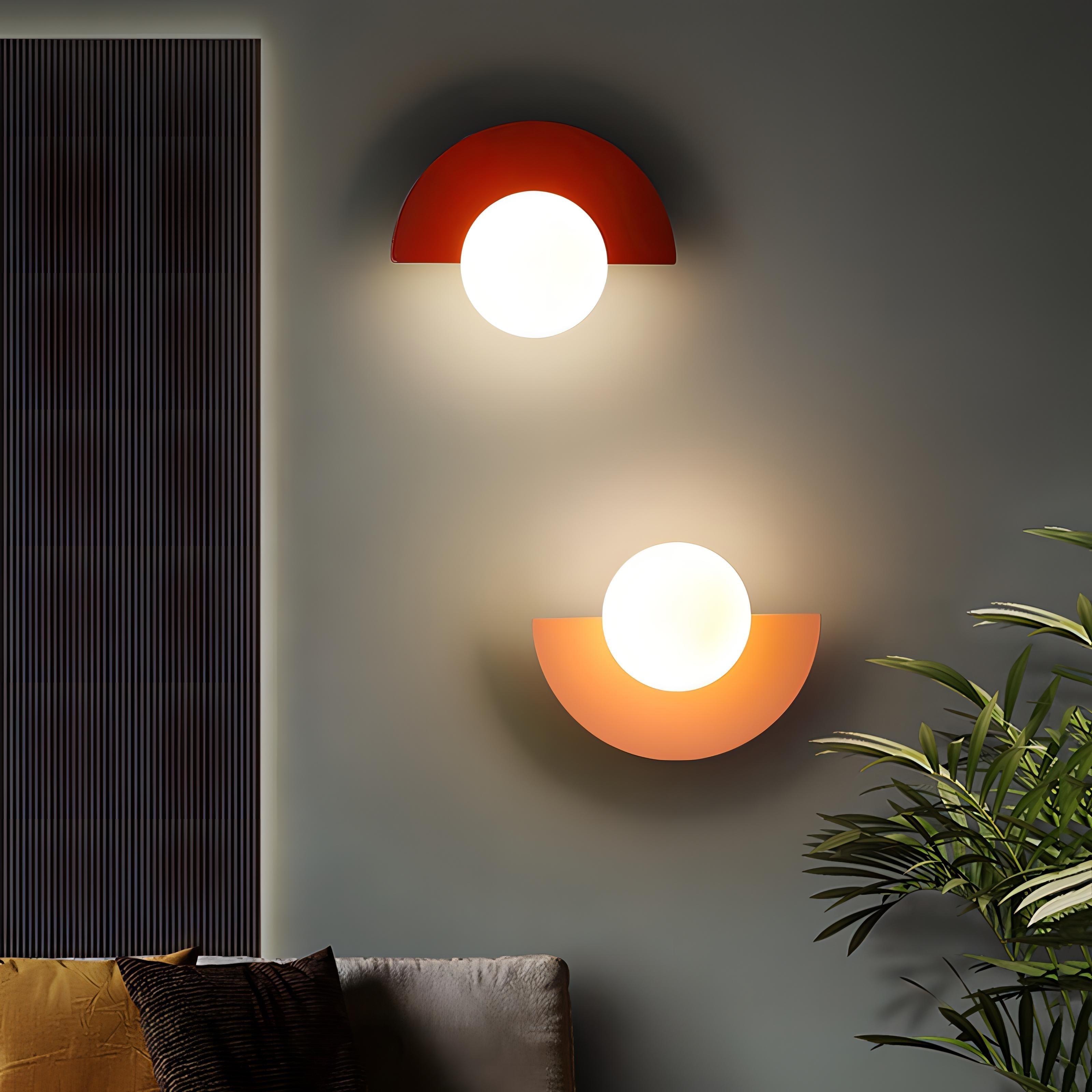 Elegant Semicircle Wall Fixture