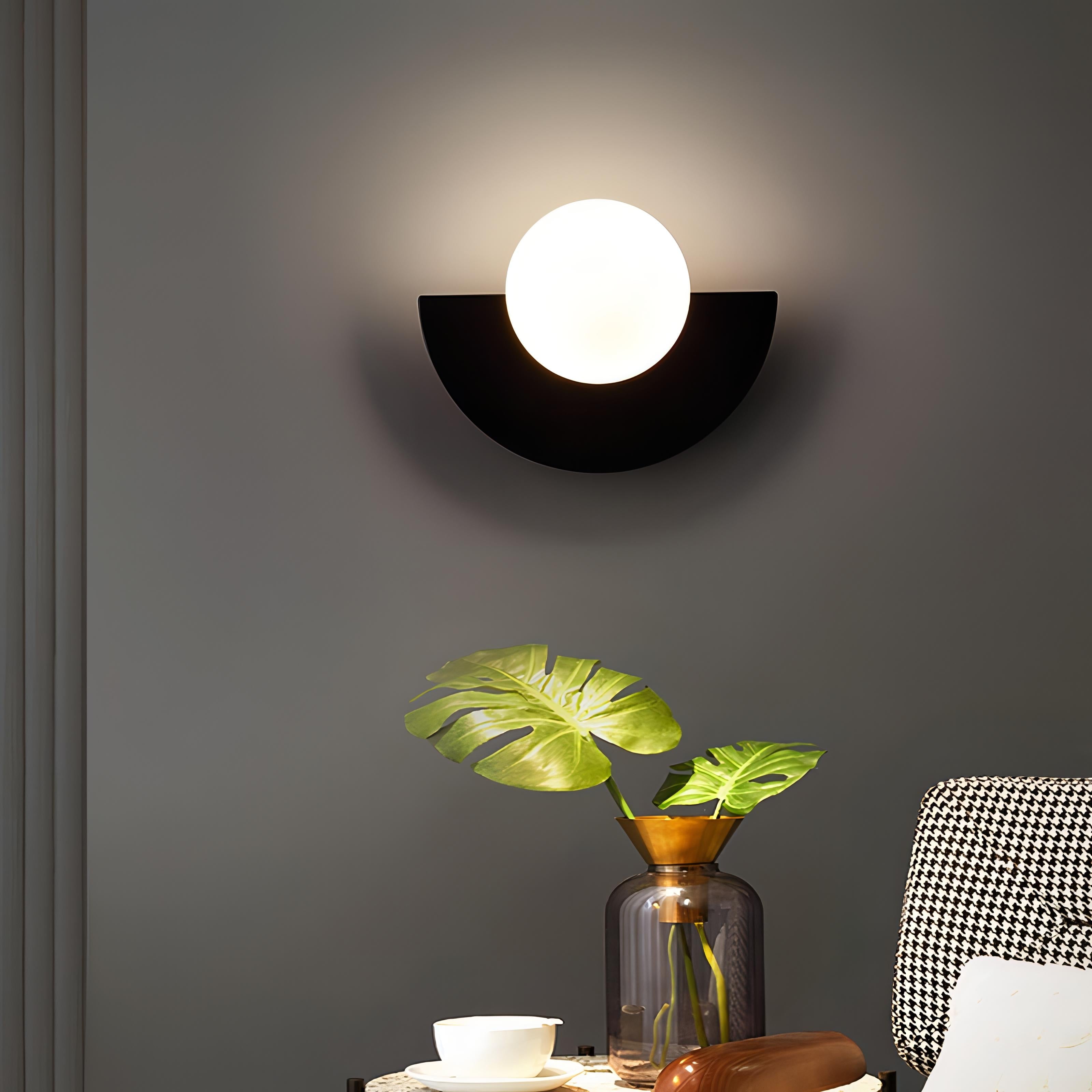 Elegant Semicircle Wall Fixture