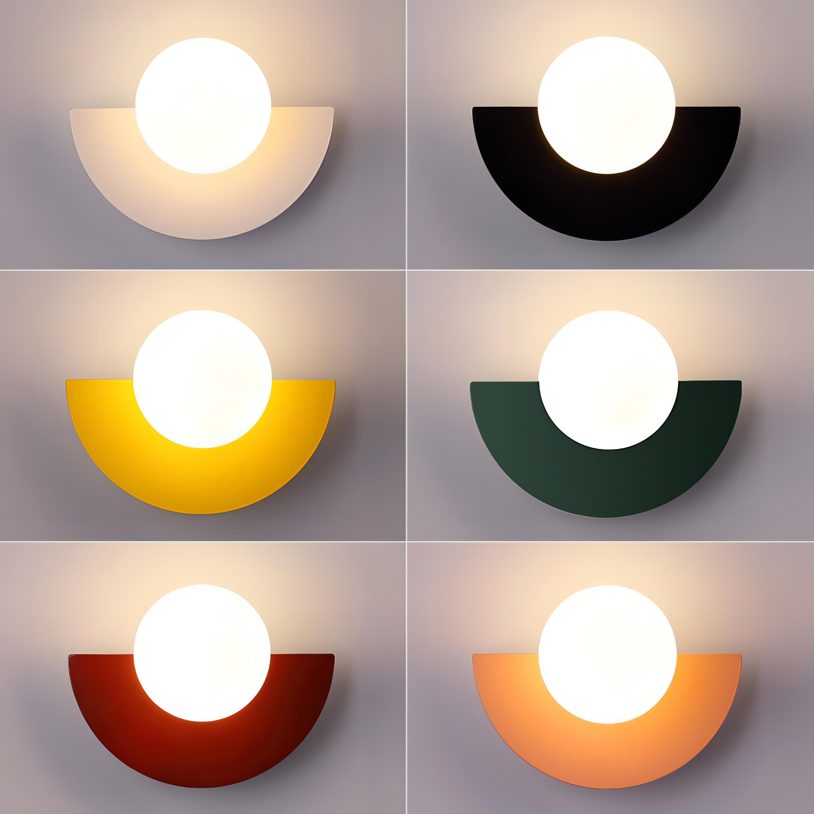 Elegant Semicircle Wall Fixture