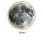 LunaLux - LED moon wall light lamp