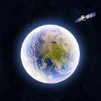 LunaLux - LED moon wall light lamp