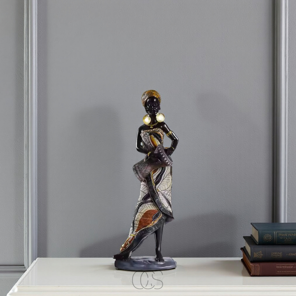 Opertsa - African Musicians Statue Set - Decorative Sculptures