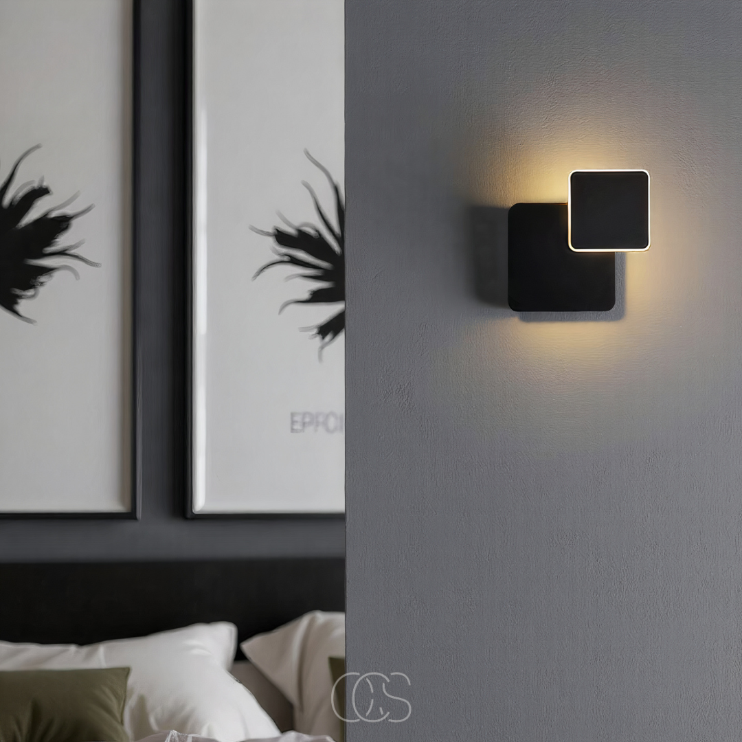Opertsa - Double cube wall lamp