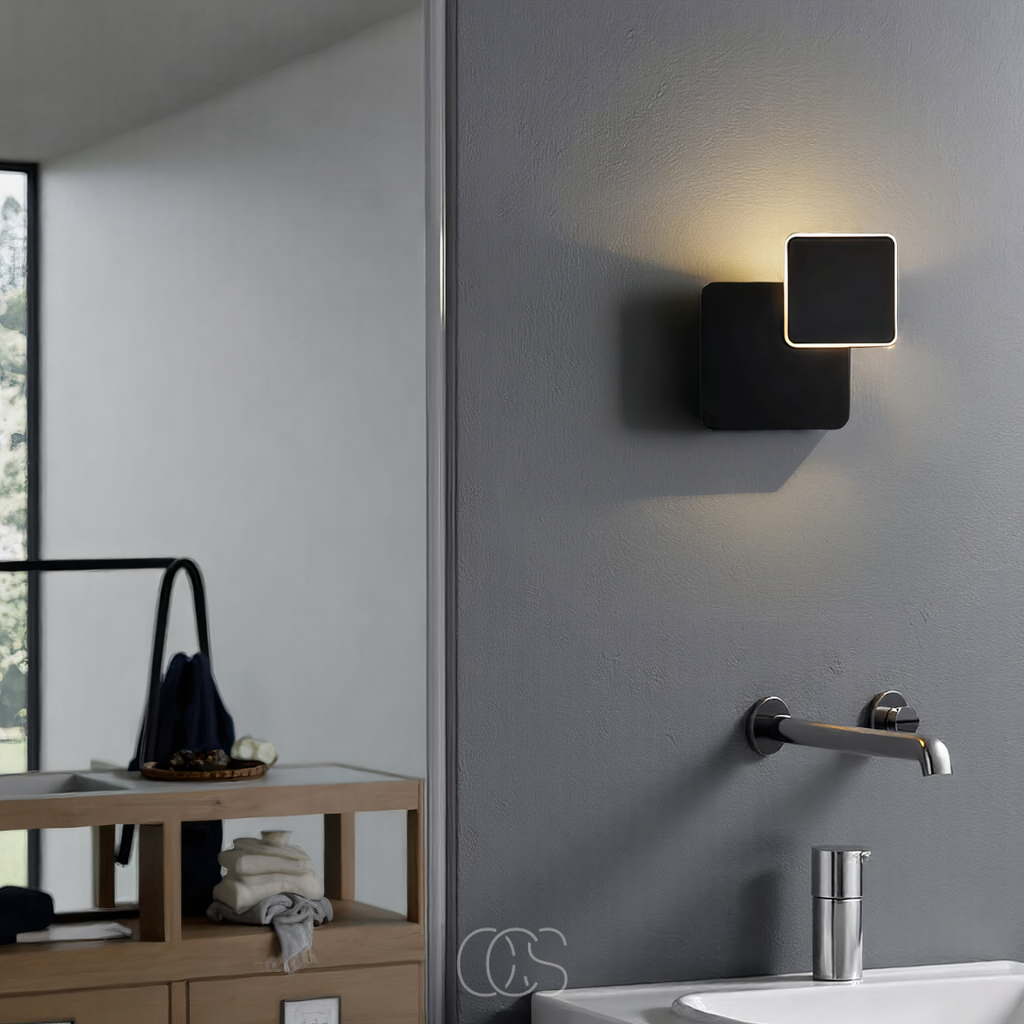 Opertsa - Lámpara de pared doble cubo