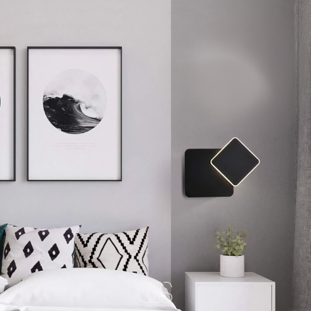 Opertsa - Lámpara de pared doble cubo