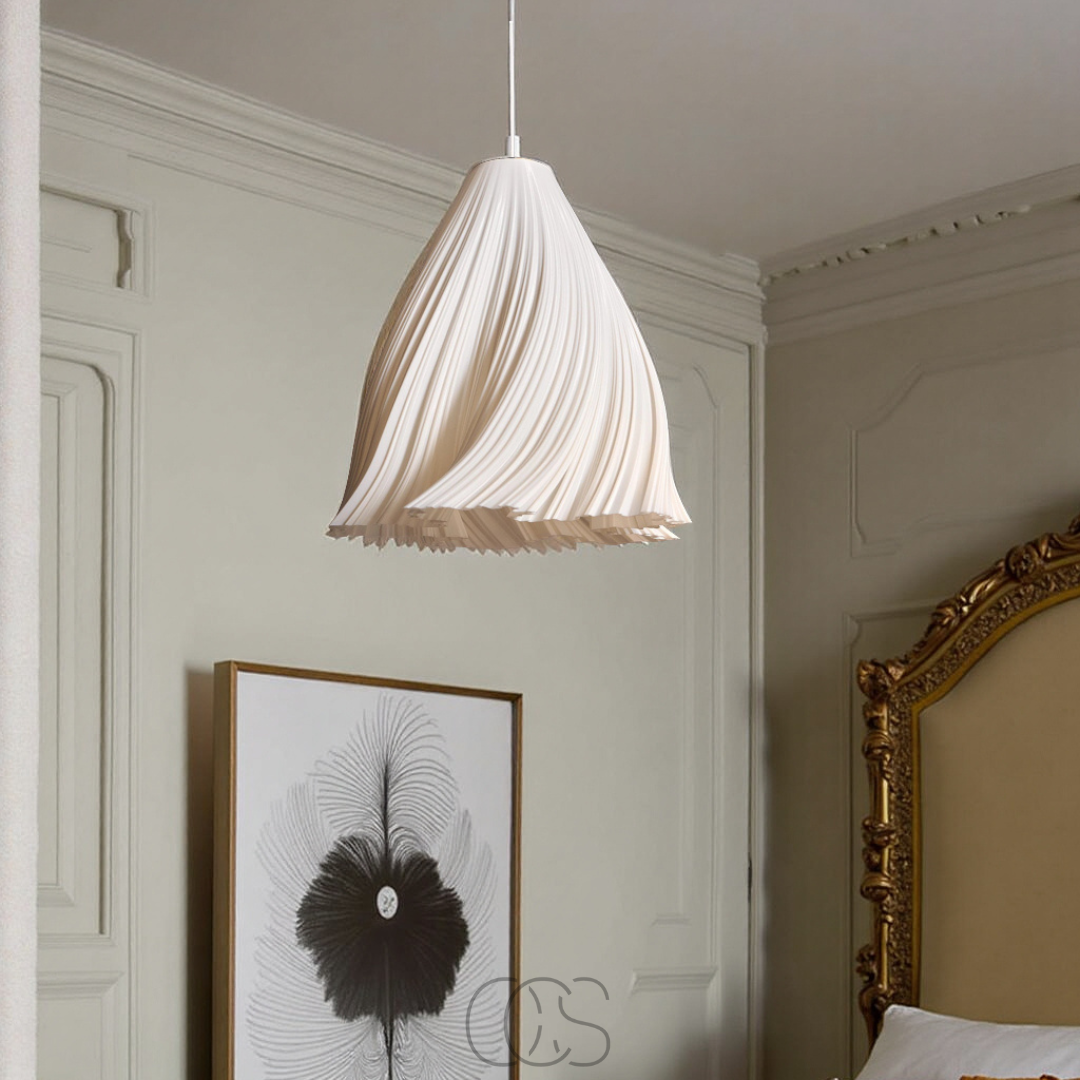 Opertsa - Fanning Fabric Ceiling Lamp - Modern Textiles