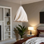 Opertsa - Fächerförmige Stoff-Deckenlampe - Moderne Textilien