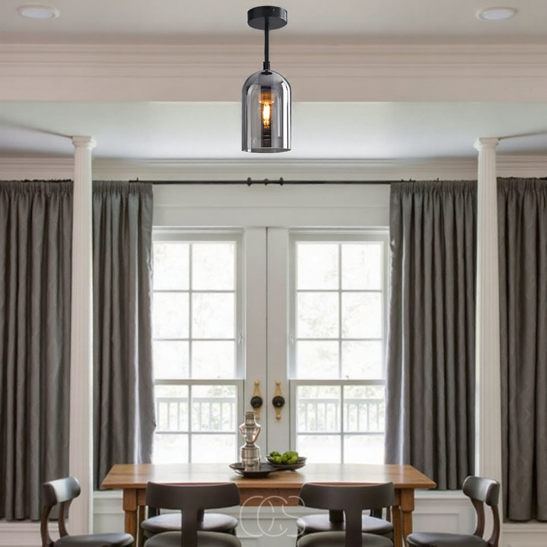 Opertsa - Glass Vintage LED ceiling lamp