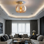 Opertsa - LED Glass ceiling lamp - Modern