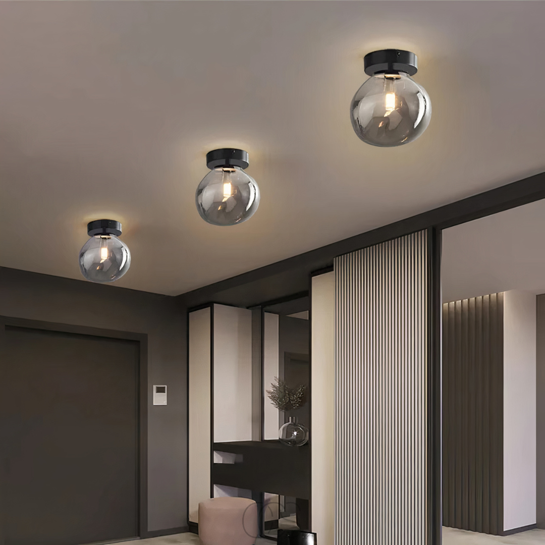 Opertsa - LED Glass ceiling lamp - Modern