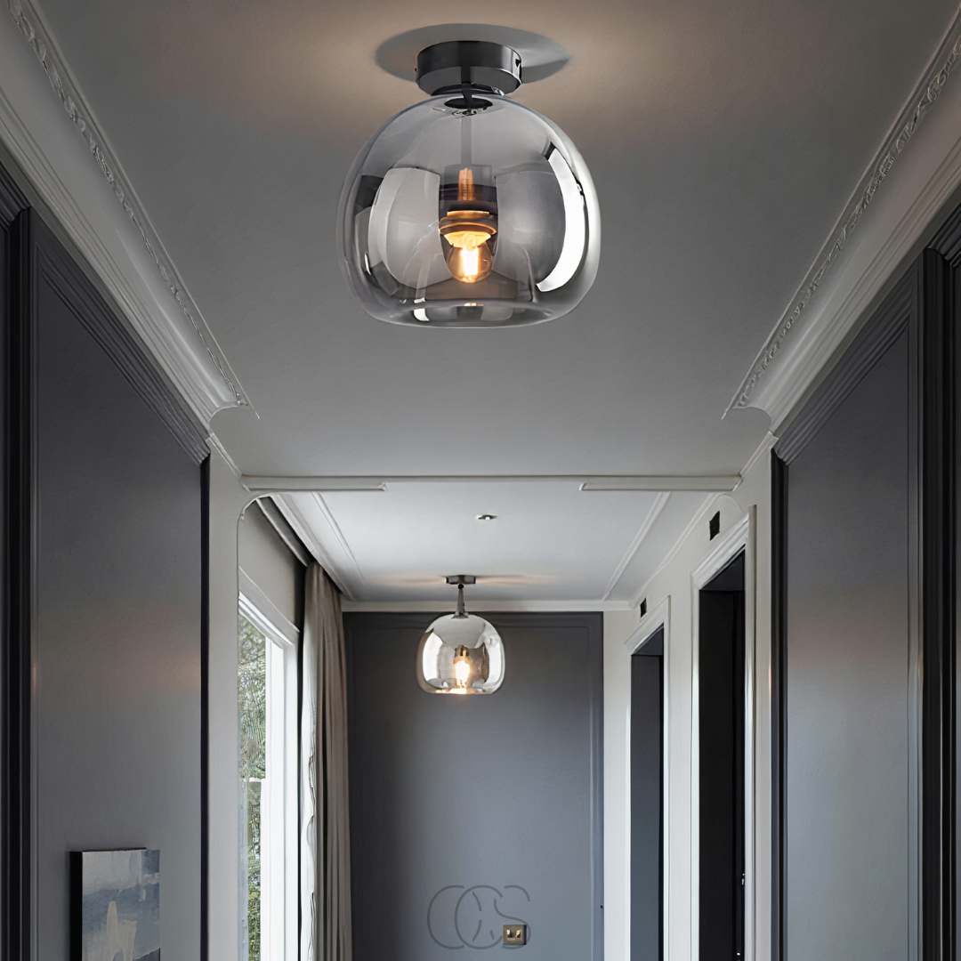 Opertsa - LED Glass ceiling lamp - Modern