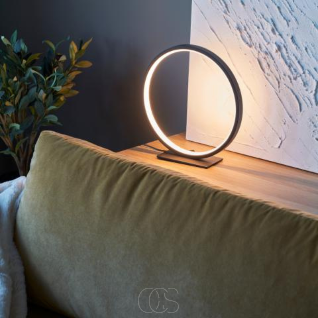 Opertsa - LED Ring Table Lamp - Modern Minimalist Design