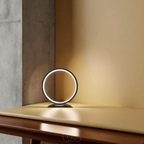 Opertsa - LED Ring Table Lamp - Modern Minimalist Design