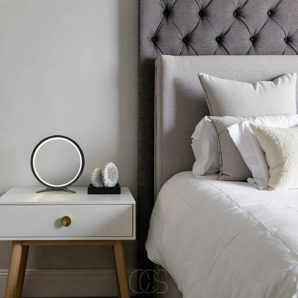 Opertsa - LED Ring Table Lamp - Modern Minimalist Design