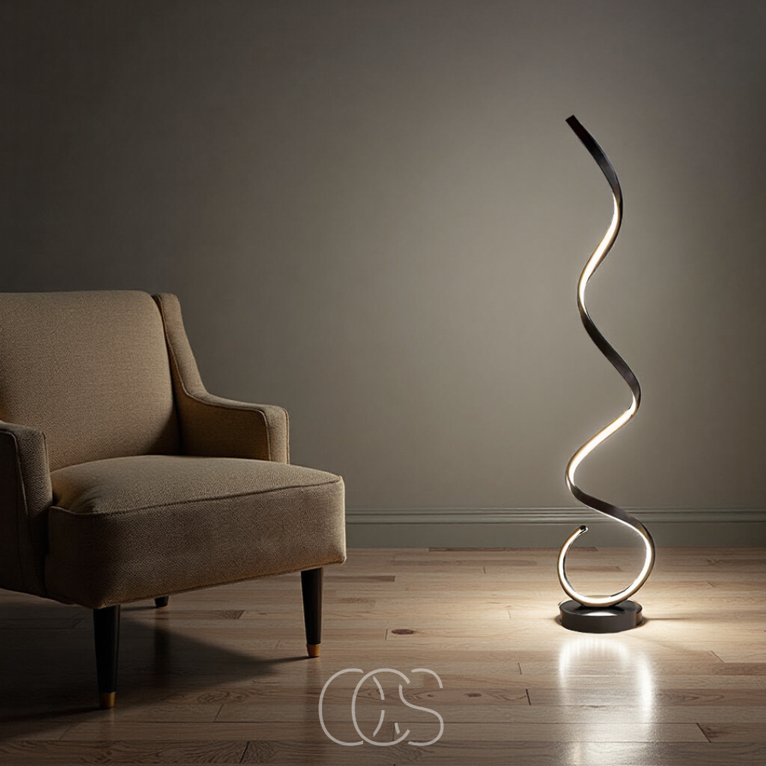 Opertsa - LED Spiral Floor Lamp Dimmable