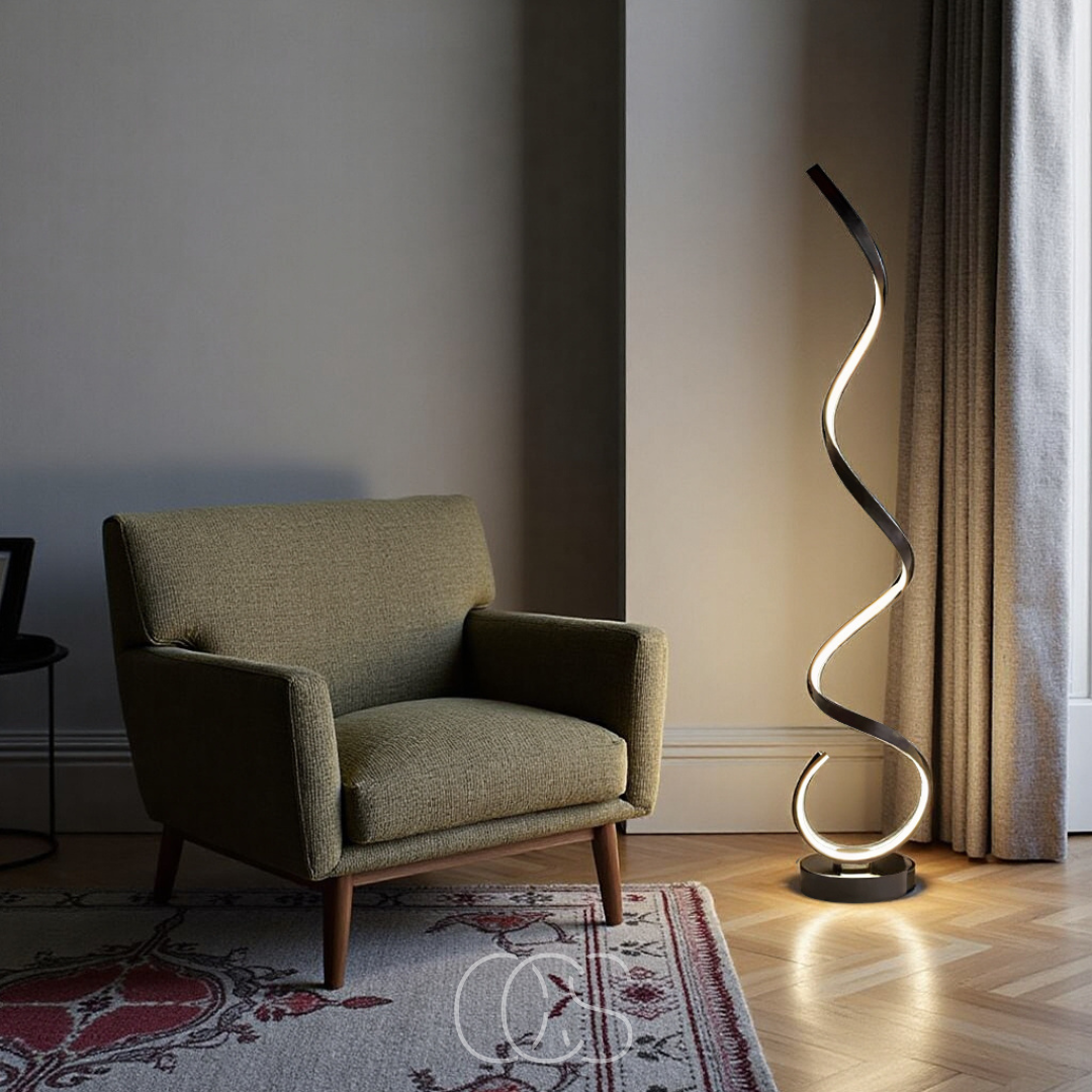Opertsa - LED Spiral Floor Lamp Dimmable