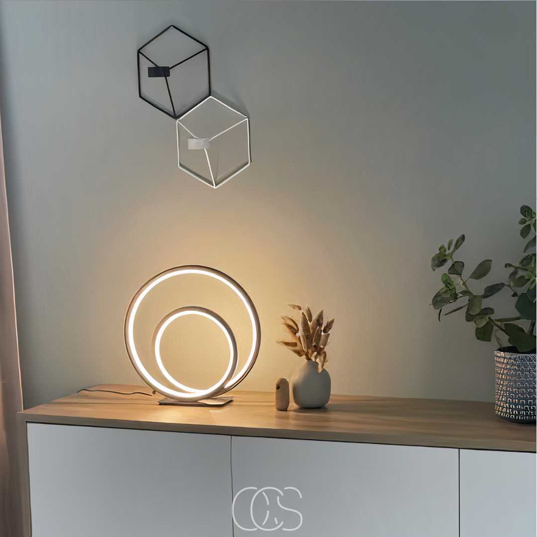 Opertsa - LED Table Lamp Double Ring