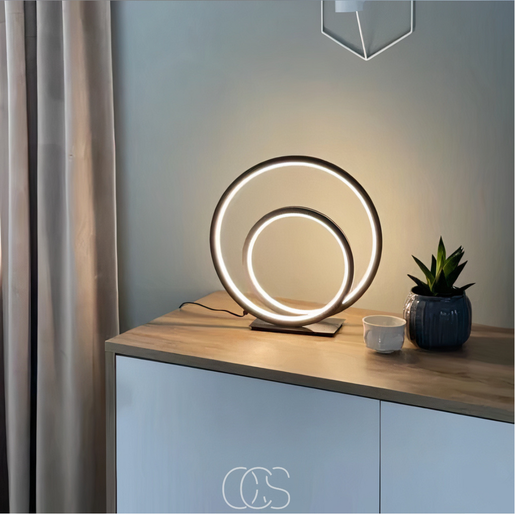 Opertsa - LED Table Lamp Double Ring