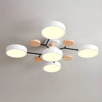 Opertsa - Macaron Metal LED Ceiling Lamp - Dimmable 3-Color