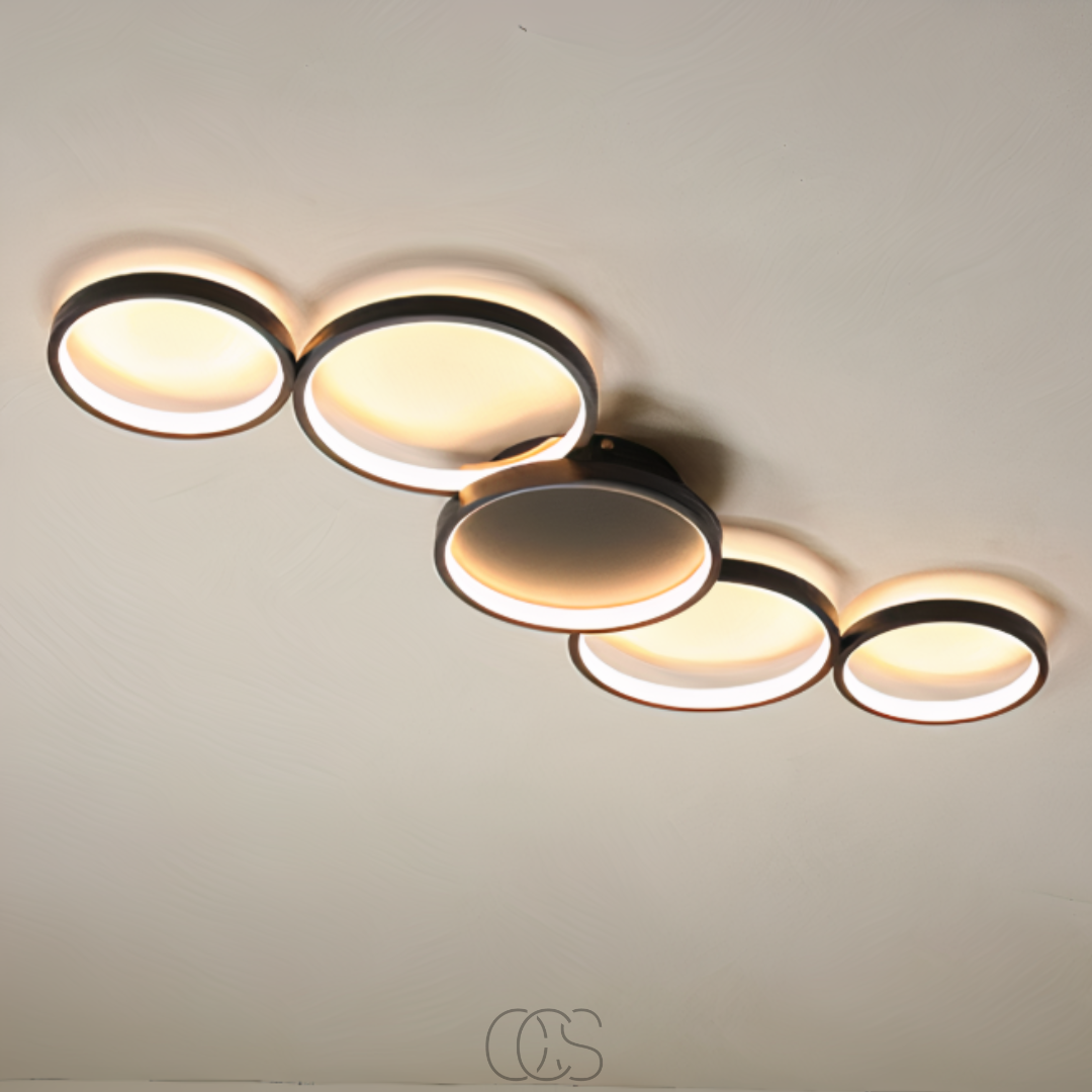 Opertsa - Modern Design Ceiling Lamp - LED Rings