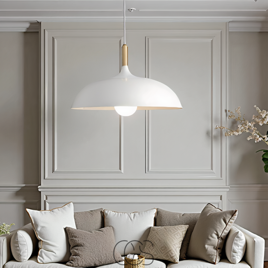 Opertsa - Modern Matte Black Ceiling Lamp