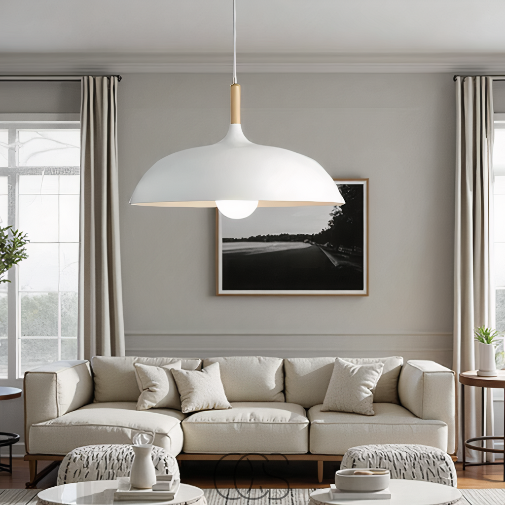 Opertsa - Lámpara de techo moderna mate negra