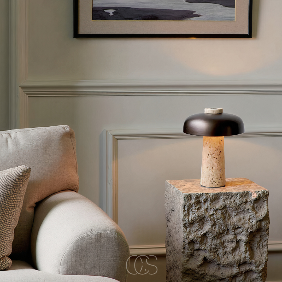 Opertsa - Modern Stone Table Lamp