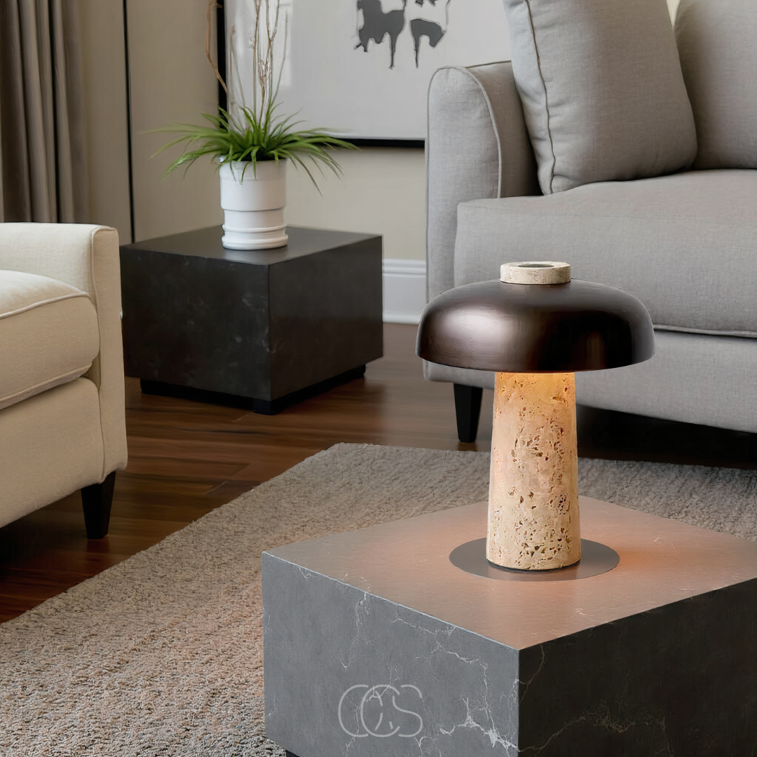 Opertsa - Modern Stone Table Lamp