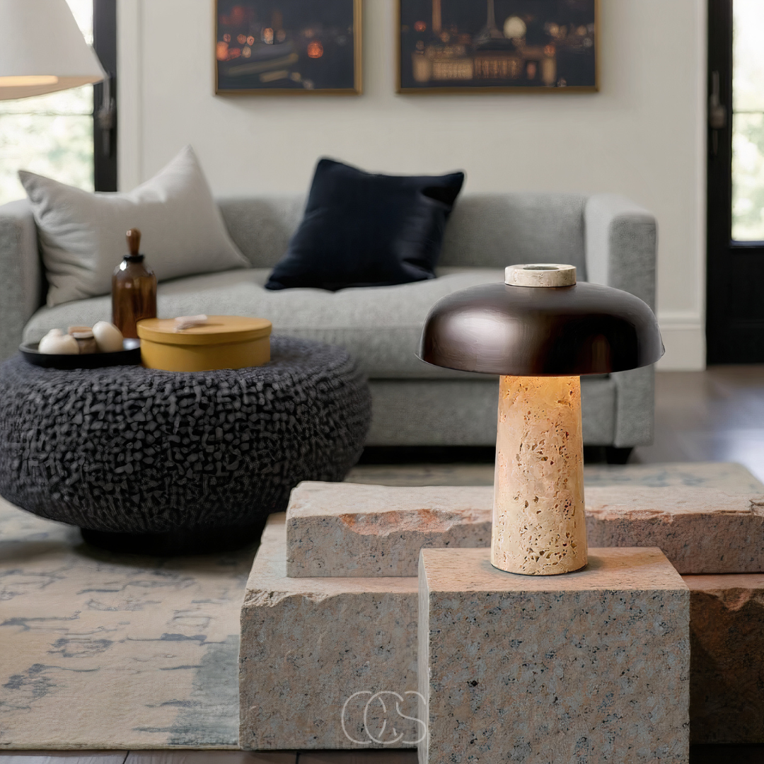 Opertsa - Modern Stone Table Lamp