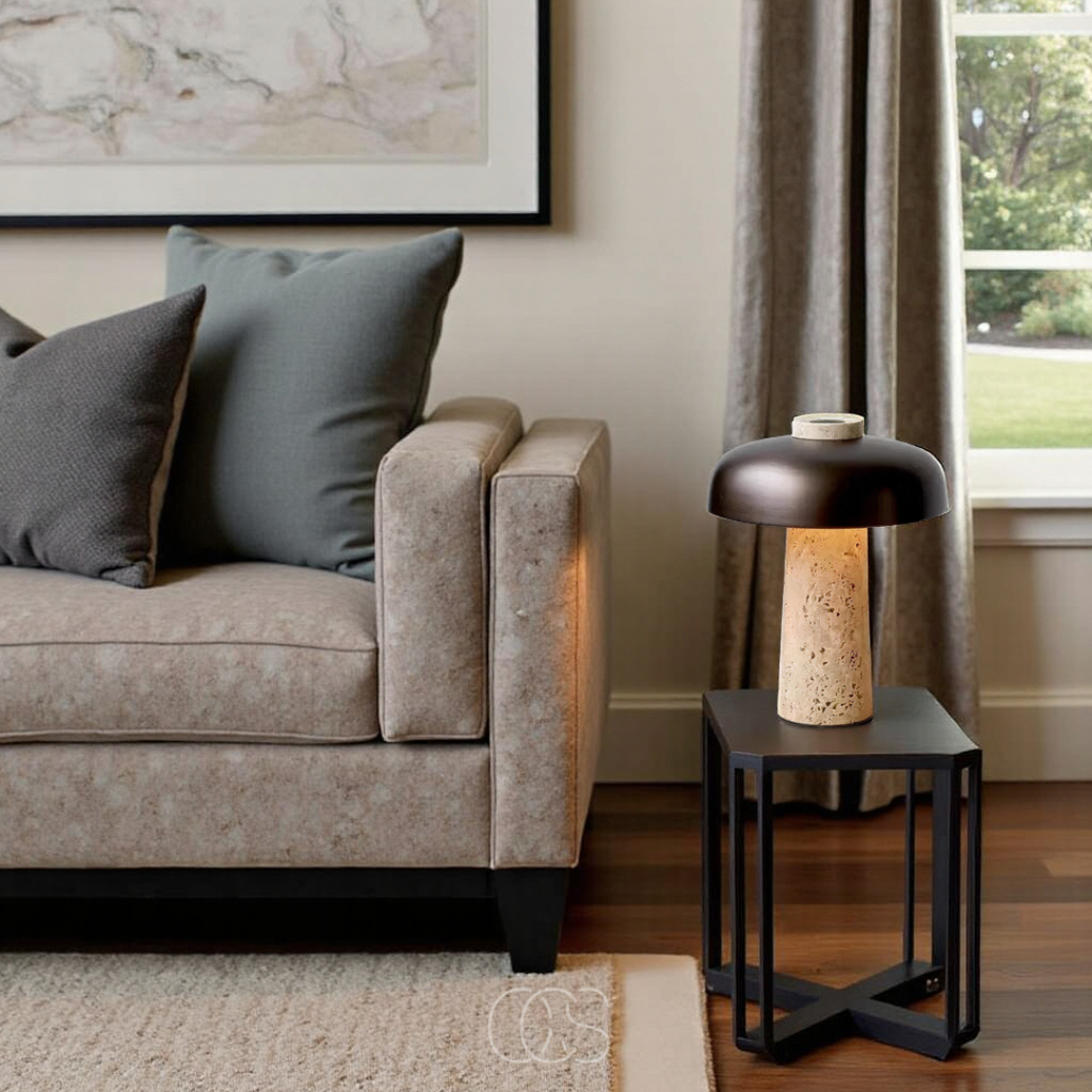 Opertsa - Moderne Steintischlampe