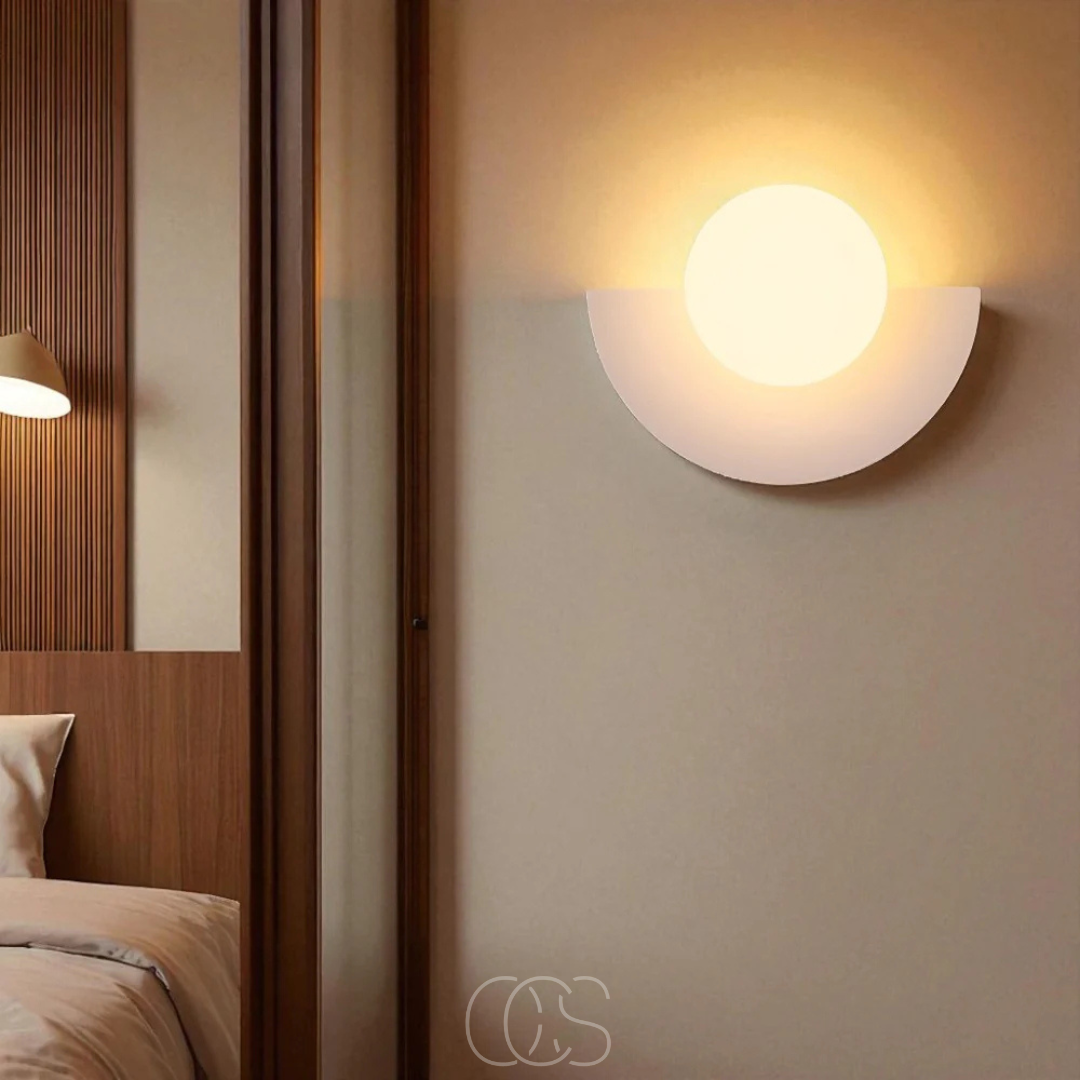 Opertsa - Nordic Half-Circular Wall Lamp – Scandinavian Design