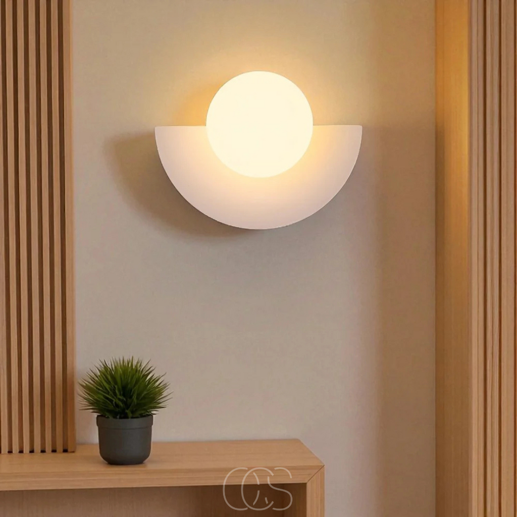Opertsa - Nordic Half-Circular Wall Lamp – Scandinavian Design
