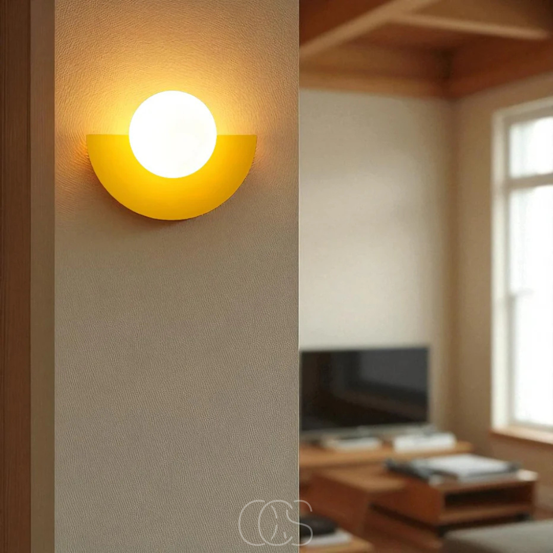 Opertsa - Nordic Half-Circular Wall Lamp – Scandinavian Design