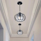 Opertsa - Nordic Pendant Lamp with Spherical Glass - Black Design